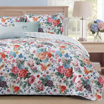 WRENSONGE Floral Quilt Set