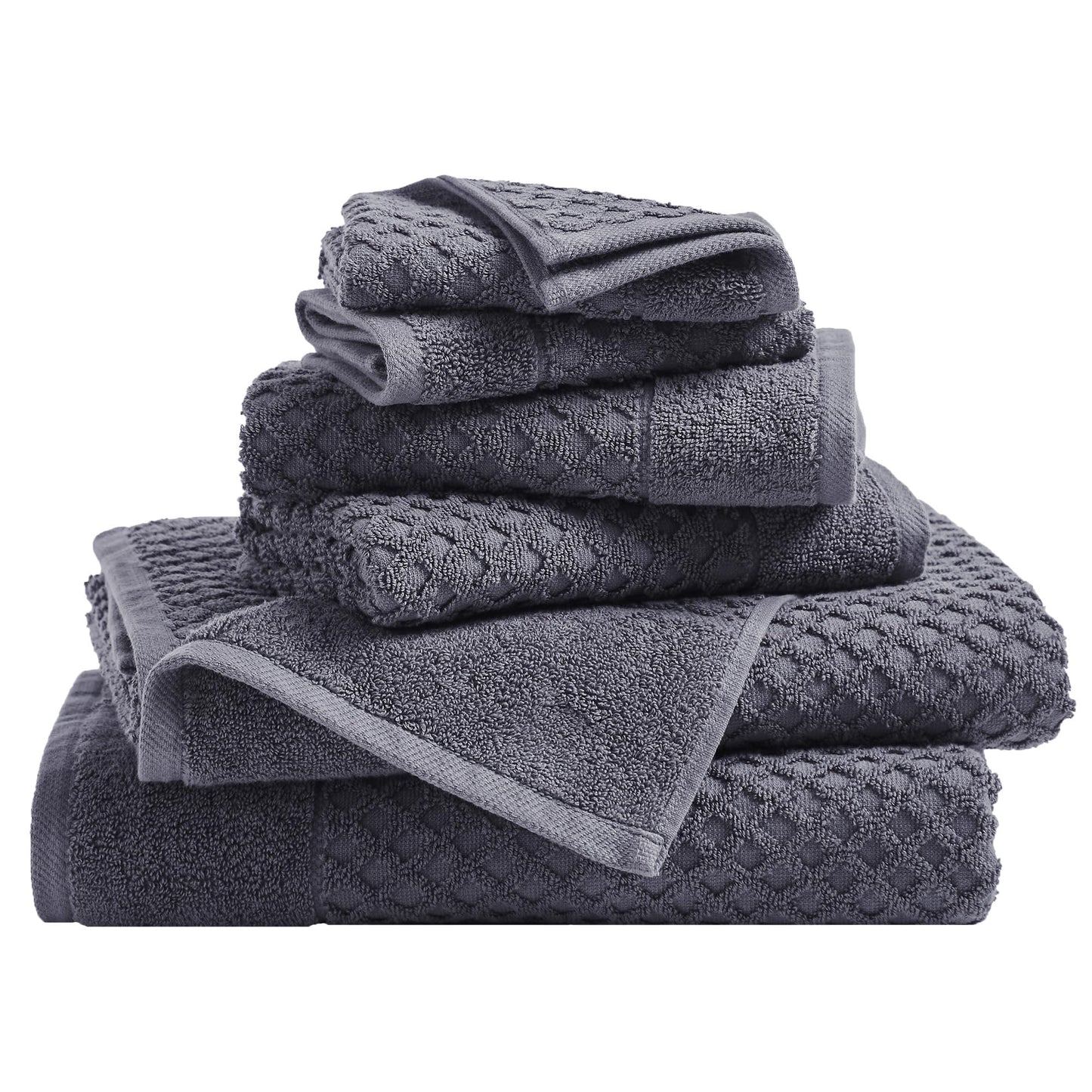 Quick Dry Cotton Bath Towel Set Absorbent Durable Bathroom Towels