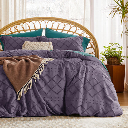 Boho Duvet Cover Soft Breathable All Season Bedding Machine Washable