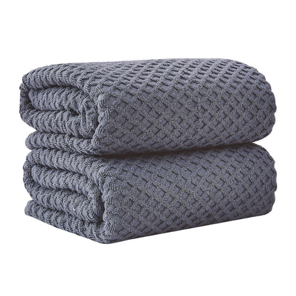 Quick Dry Cotton Bath Towel Set Absorbent Durable Bathroom Towels