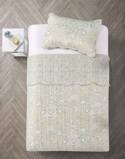 Patchwork Quilt Set Reversible Lightweight All Season Coverlet Bedding