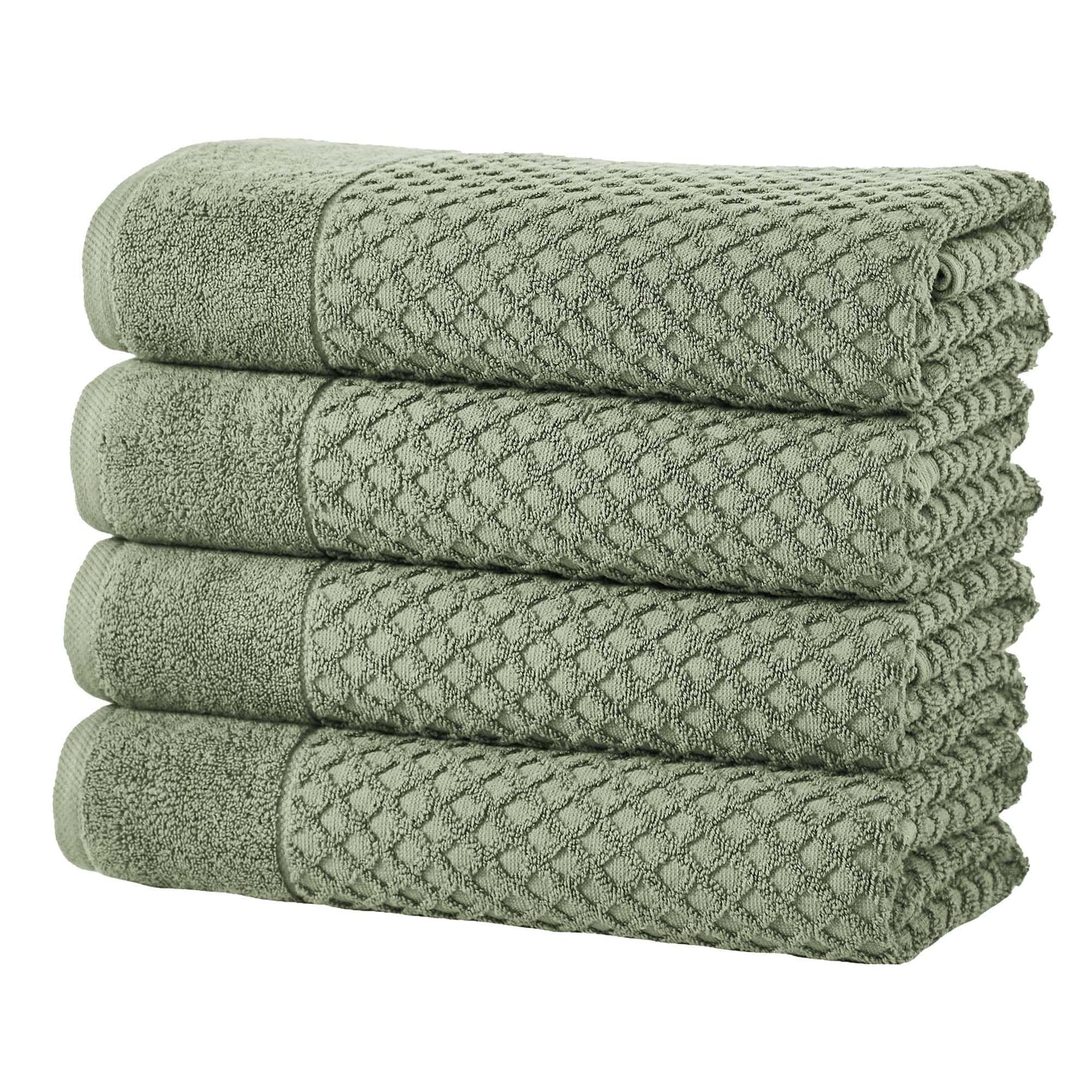 Quick Dry Cotton Bath Towel Set Absorbent Durable Bathroom Towels
