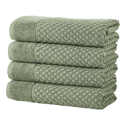 Quick Dry Cotton Bath Towel Set Absorbent Durable Bathroom Towels
