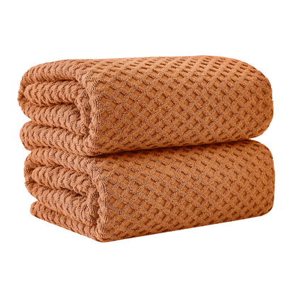 Quick Dry Cotton Bath Towel Set Absorbent Durable Bathroom Towels