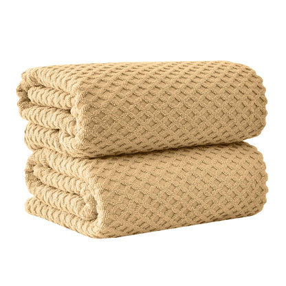 Quick Dry Cotton Bath Towel Set Absorbent Durable Bathroom Towels