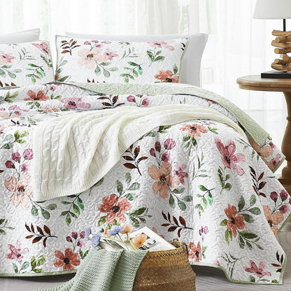 WRENSONGE Floral Quilt Set