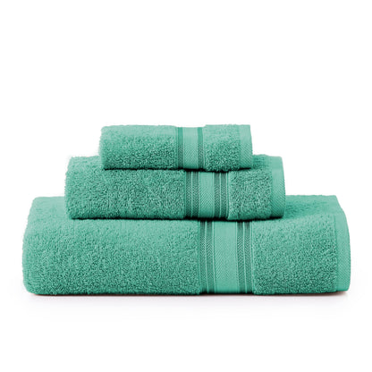 Zero Twist Cotton Bath Towel Set Quick Dry Ultra Absorbent Soft Towels