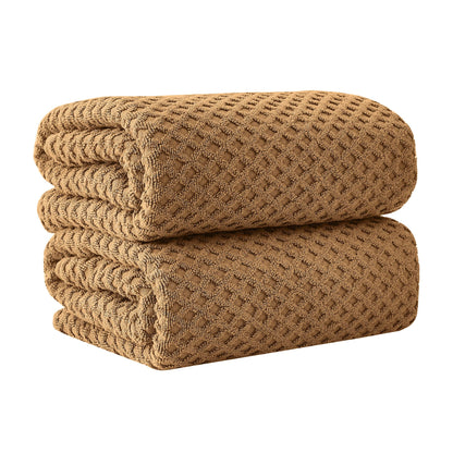 Quick Dry Cotton Bath Towel Set Absorbent Durable Bathroom Towels