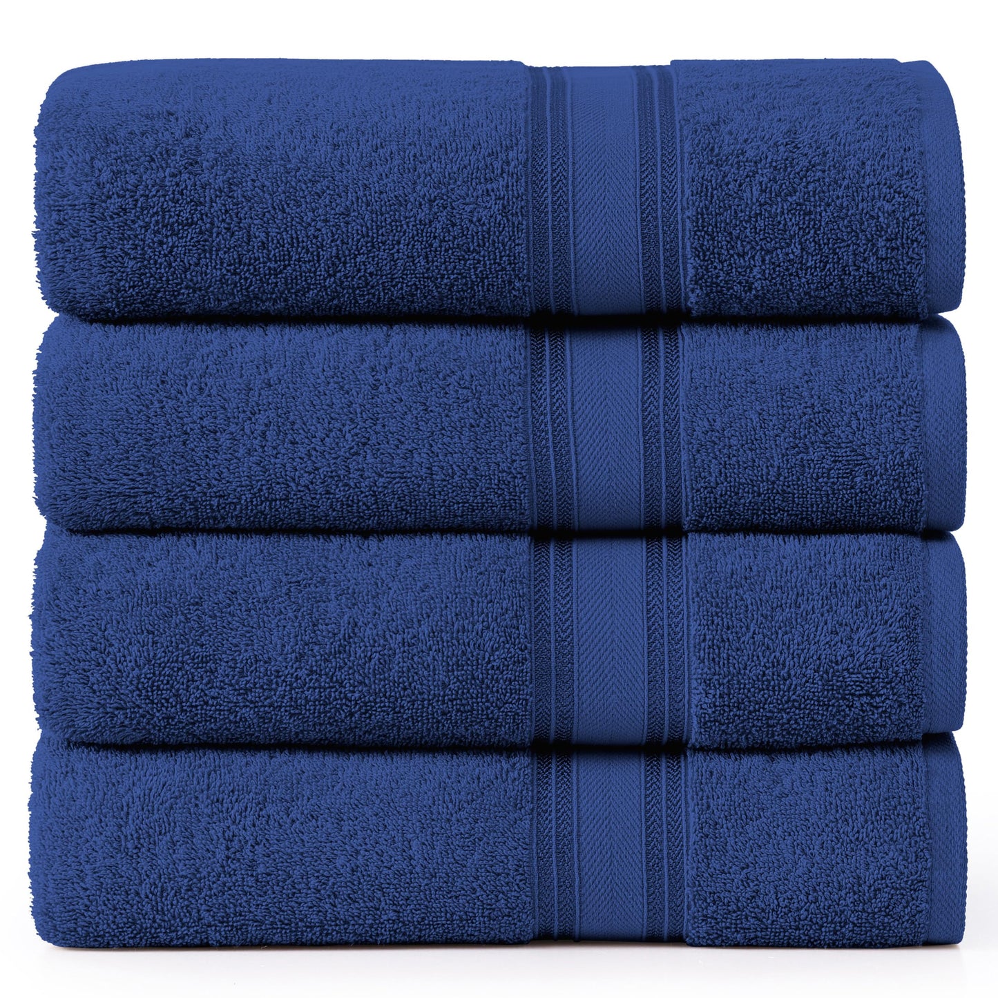 Zero Twist Cotton Bath Towel Set Quick Dry Ultra Absorbent Soft Towels