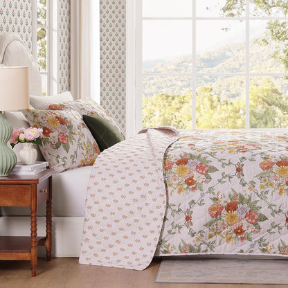 WRENSONGE Floral Quilt Set