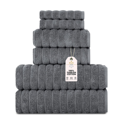 Turkish Cotton Luxury Towel Set Ultra Absorbent Spa Bath Towels